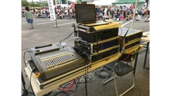 お祭り 音響機材一式手配